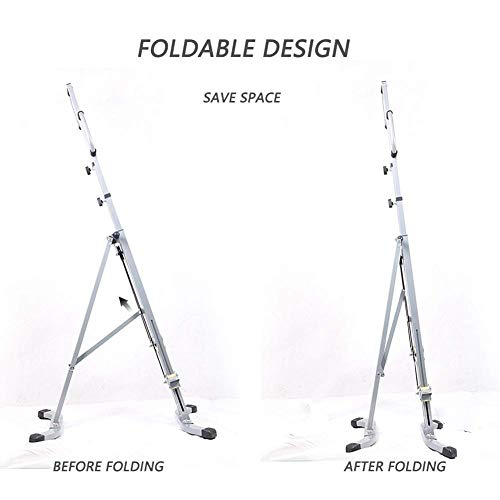 Image of Vertical Climbing Exercise Machine Climber Fitness Equipment for Home Gym-Non-Stick Grips-Adjustable Height&LCD Display-