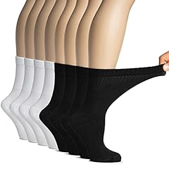 16- White/Black (8 Pairs)