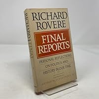 Final reports: Personal reflections on politics and history in our time 0385136005 Book Cover