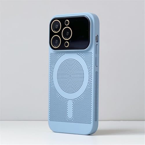 Coque ultra mince iPhone 15 Pro Max rigide noire respirante haut de gamme T5