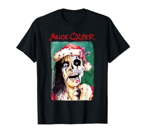 Alice Cooper – Alice Claus Christmas Card T-Shirt