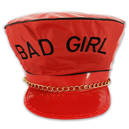 Chapeau de fête rouge Bad Girl au design audacieux Photobooth Props