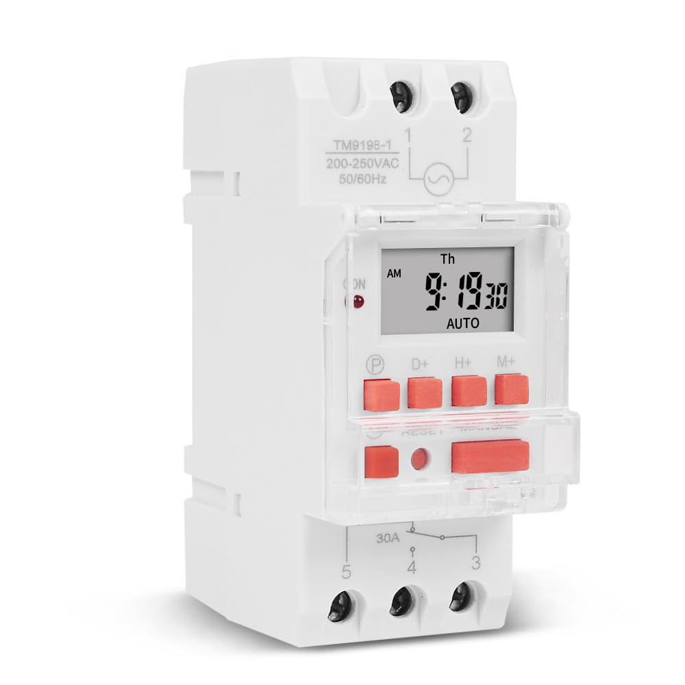 Amazon.co.jp: TM919B 5V 12V 24V 110V 220V AC85-265V 30Aタイマー