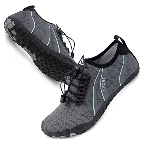 Water Shoes Quick Dry Barefoot Wide Toe Swim Aqua Sock River Hiking Beach Sport Shoes Men Women For Kayaking Boating Rock Yoga Pool Lake #TOP1