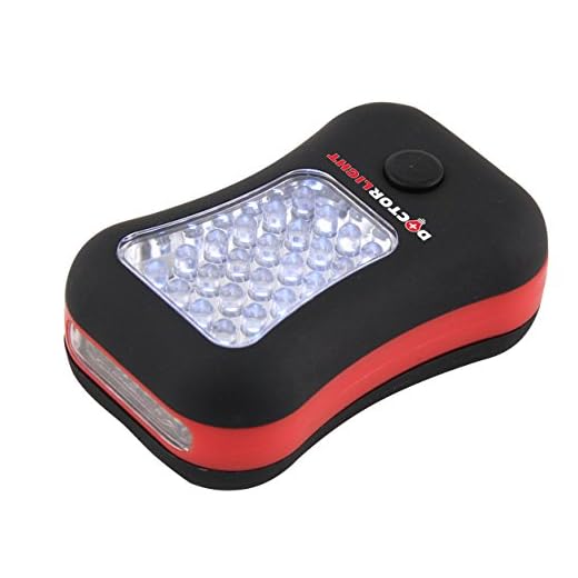 Doctorlight DL101 Lampe de Poche 24 + 4 LEDs