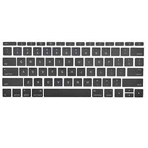 Individuele Vervanging Key Cap US Toetsenbord Vervanging Keycaps Toetsen QWERTY voor MacBook Pro 12″/13″/15″ A1534 A1706 A1707 A1708