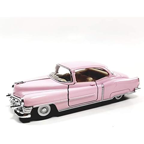 KiNSMART 1963 Cadillac Series 62 Cotton Candy Pink 5 Inch 1:43 O Scale Die Cast Metal Model Toy Classic Ventage Car Cover