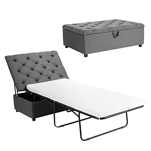 Space-Saving Folding Sofa Bed