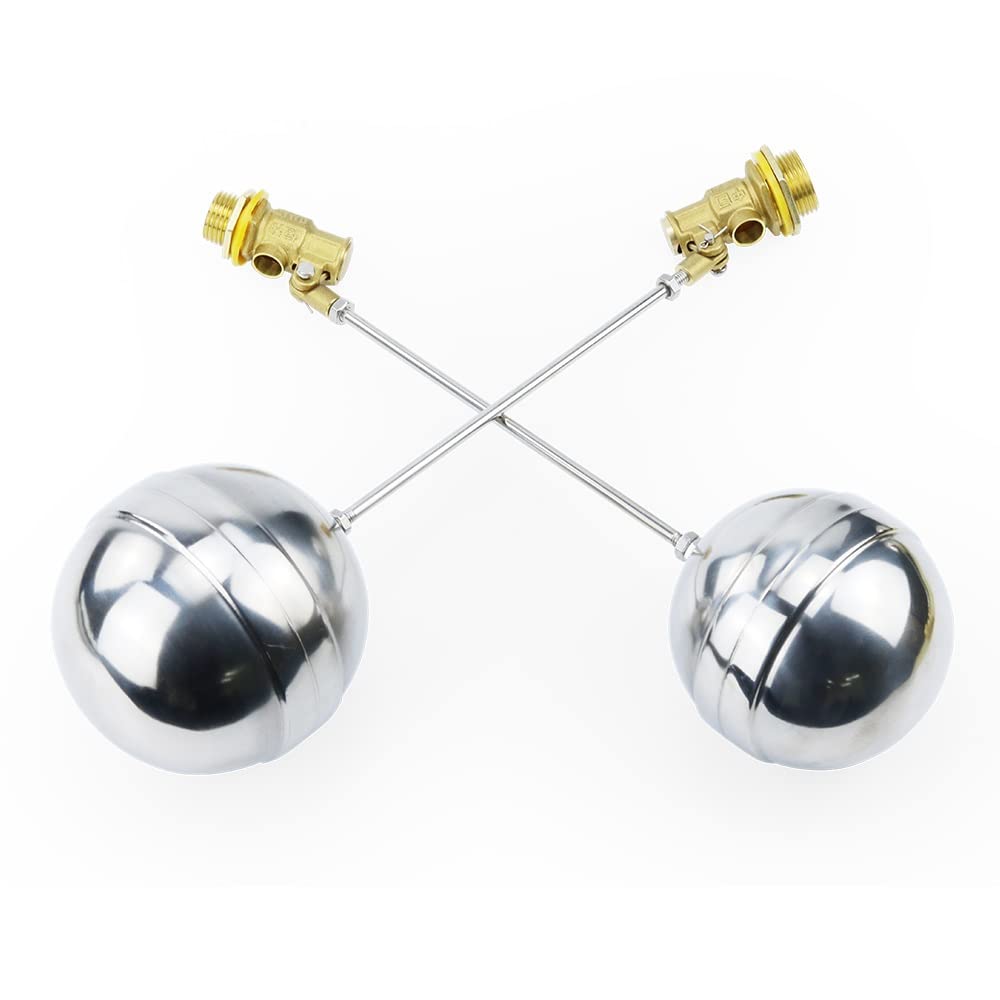 Valvola a sfera a galleggiante in ottone 1/2" 3/4" 1"(DN25 1Pc)