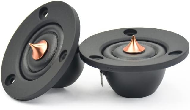 INTCHE 2pcs 2inch 6 Ohm 30W Silk Treble Film Tweeter Speaker Unit Car Speaker Professional HiFi Horn Loudspeaker