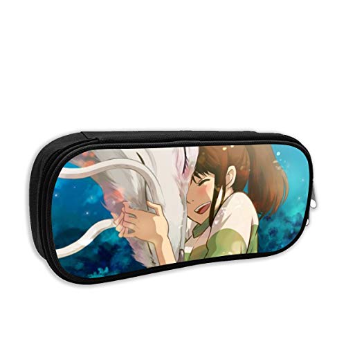Preisvergleich Produktbild Spirited Away Federmäppchen Stifteetui, große Kapazität, Studenten, Schreibwaren, Stiftehalter, Schreibtisch-Organizer, tragbare Bleistifttasche für Schule oder Büro.