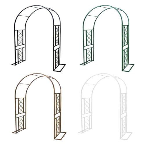 Arche de mariage en métal blanc pour décoration de cérémonie et de festival