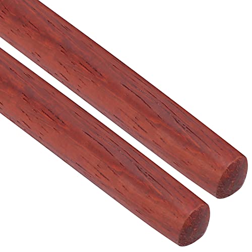 Yctze 2Pcs EcoFriendly Mahogany Drum Sticks with Oval Tip - Accesorios de percusión para principiantes y avanzados con agarre antideslizante miniatura 4