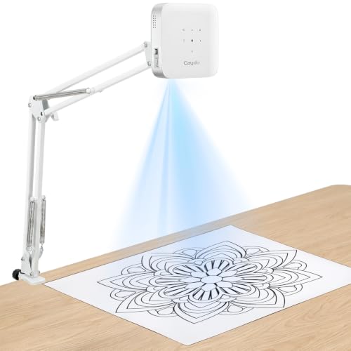 Image of Caydo M1C Art Projector with Desktop Clamp‑Style Adjustable Stand