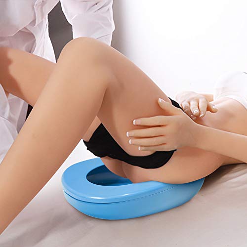 Seneme Firm Thick Smooth Bed Pan, [Upgrade Bedpan] Big Bed Pans for Females Male Bedridden Women Men Elderly Patient - Thumbnail 4