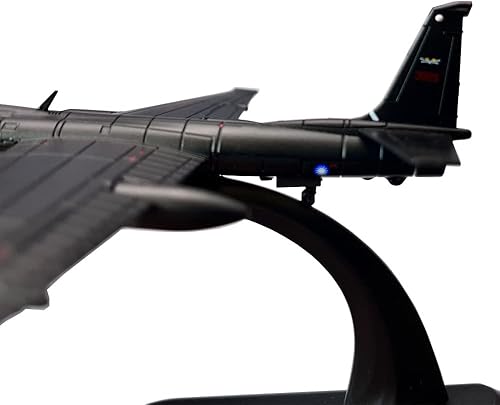 Miniatura 7 de Escuadrón de gato negro de Taiwán U-2 a escala 1144 Dragon Lady Reconnaissance Airplane Plane Diecast Metal Aircraft Model Gift Ornament Collection