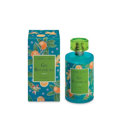 Perfume L'Erbolario Gin Botanicals 100 ml fragancia cítrica aromática de alta perfumería