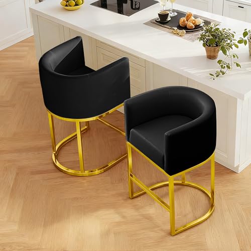 LVHOMLAX Modern Counter Height Bar Stools