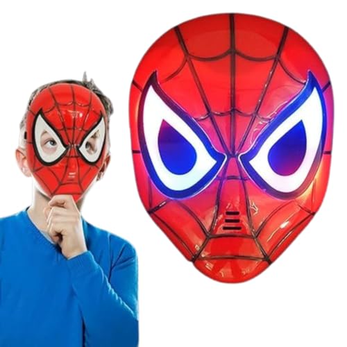 Image of Wanna Party Superhero Mask LED Light Superhero for Boys Kids Superhero - Pack of 1