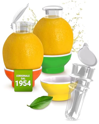 Lavorazione di alta qualità: lo spremiagrumi Safti è prodotto di alta qualità. Con coperchio e supporto, plastica, lavabile in lavastoviglie e Made in Germany.