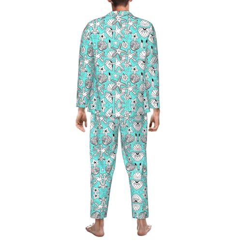 Pyjama classique léger contre la chaleur nocturne estivale - 5