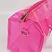 Clear Gym Bag for Women,Spend Night Bag Clear PVC Tote Bag Large Sports Duffel Bag Bright Candy Color Jelly with Durable Metal Zipper for Gym, Travel, Beach pink