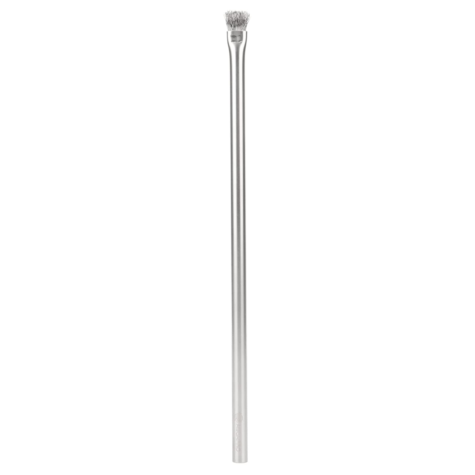 Brosse à algues d'aquarium, durable et à poils métalliques, brosse professionnelle en acier inoxydable 304 doux pour pierre pour aquarium