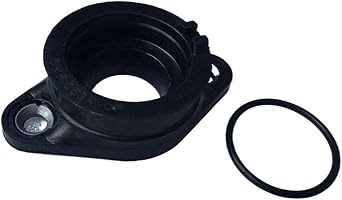 Motorcycle Carburetor Intake Joint Compatible with 125cc Engines Fits Haojue EN125 EN125-2A GN125 GN EN GZ125HS Models Replacement Part