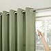 Sun Zero Barrow Energy Efficient Grommet Sliding Patio Door Curtain Panel, 100