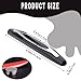 4PCS Car Door Edge Guards, Anti-Scratch Car Door Protector Trim Strip with Self Adhesive, Universal Door Guards for Cars Trucks SUVs, Exterior Car Accessories (Black)