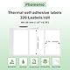 Phomemo M110 Etikett Thermo Multifunktionales selbstklebendes Etikett，1.57“x0.79”（40x20mm）, Geeignet für M110 M200 M120 M220 M221 M108 M102 M100 M150 M250 M260 Etikettendrucker,320 Etiketten/Rolle