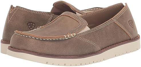 ARIAT Women's Cruiser Easy Flex Wide Square Toe Sneaker, Trusty Brown, 10 | Image 6