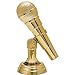 Crown Awards Microphone Trophies with Custom Engraving, 5.5