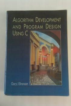 Paperback Algorithm Development and Program Design Using C Book