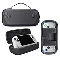 Hesupy Carrying Case for ROG Xbox Ally/ROG Xbox Ally X, Travel Storage Bag Portable Organizer EVA Shockproof Protective Cover Game Console Case Gaming Accessories