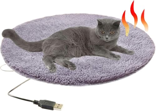 YNTOXIN Pet Heating Pad 40cm Round