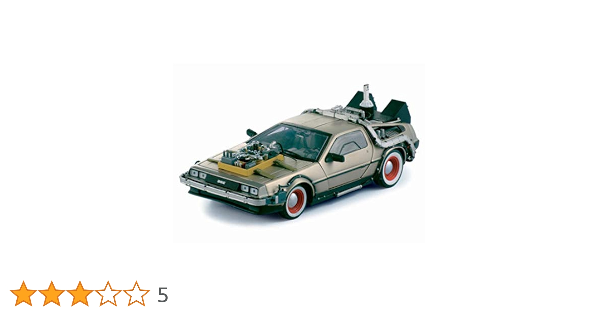 デロリアン1/18 PartⅢ Sunstar 1/18 - DMC DeLorean Back To The Future Time Machine