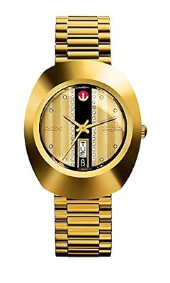 Rado L'originale L automatico orologio da uomo quadrante oro R12413343, Oro, Bracciale