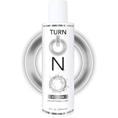 Turn On Silicone Based Lube 8 Oz Cover