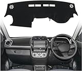 Installation facile : la housse de protection pour tableau de bord de voiture n'a besoin que de 3 minutes pour être installée sans aucun outil. Remarque : si vous avez une forme ondulée sur le tapis de votre tableau de bord, veuillez la poser pendant 24 heures.