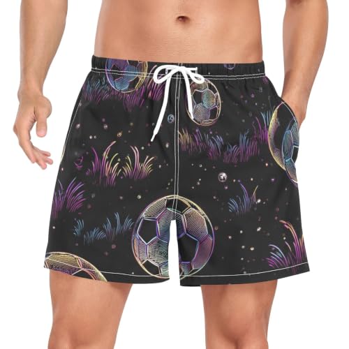 Pantalones cortos de natación para hombre con diseño de fútbol Copa Mundial 2026 de secado rápido