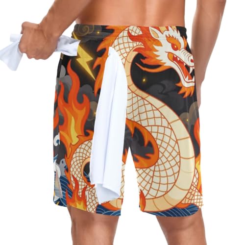 Short de basket-ball léger pour homme avec boucle de serviette pratique