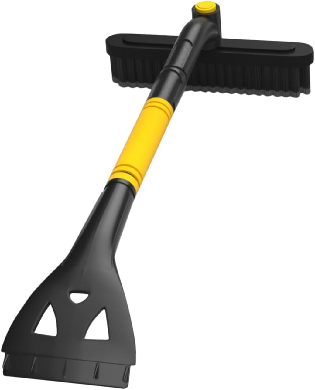 HANABASS Car Snow Removal Tool Pusher Snow Shovel Extendable Brush Ice Scraper for Windshield