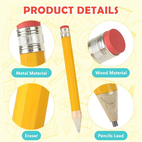 Lápices Jumbo de Madera WOPPLXY 16 Piezas Multicolor miniatura 3