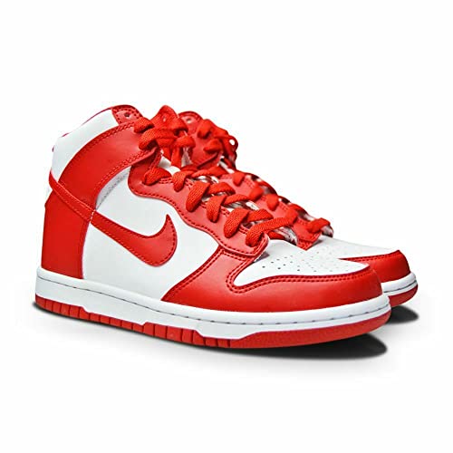 White / University Red Nike GS Dunk High3