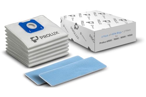 6 pack of HEPA bags and 2 post Filters for