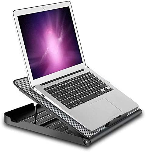 Base enfriadora para laptop con 6 ventiladores ajustable miniatura 7