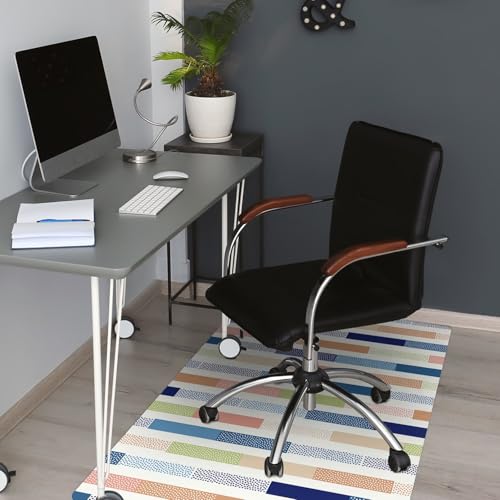 Tapis de chaise haute résistance en PVC protecteur de sol durable - 5