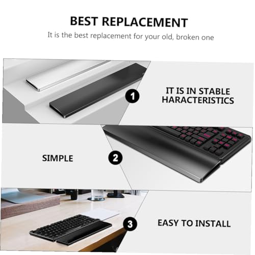 Repose-poignet pour clavier en alliage d'aluminium Uonlytech