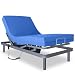 Ventadecolchones - Cama Articulada Reforzada Adaptator + Colchón Viscoelástico 10+5 Impermeable y Mando con Cable Medida 90 x 180 cm